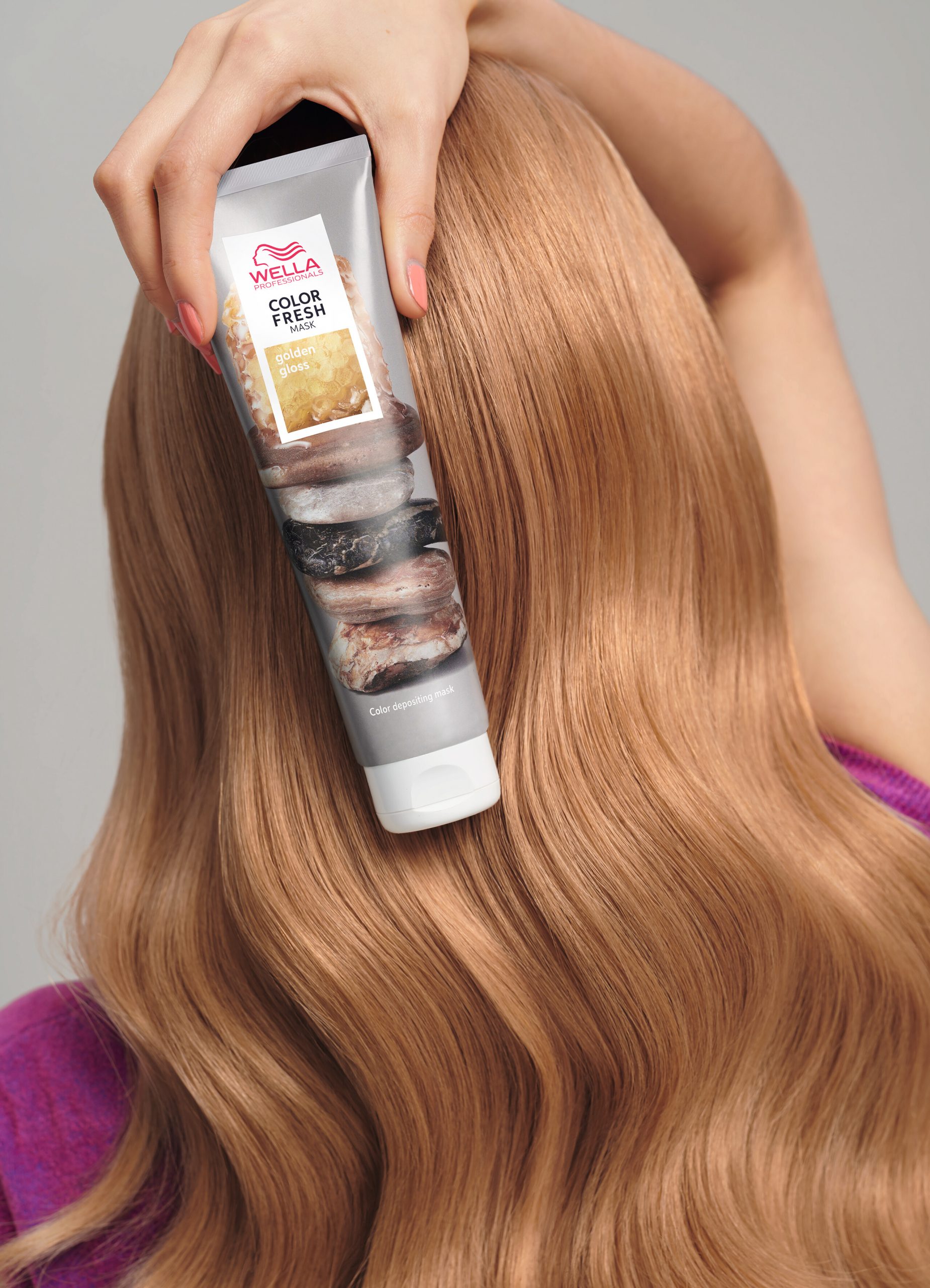 Wella Color Fresh Mask - Golden Gloss - Elle Martin Hair Salon Hereford